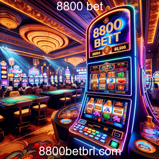 Descubra a Emoção dos Jackpots no 8800 Bet